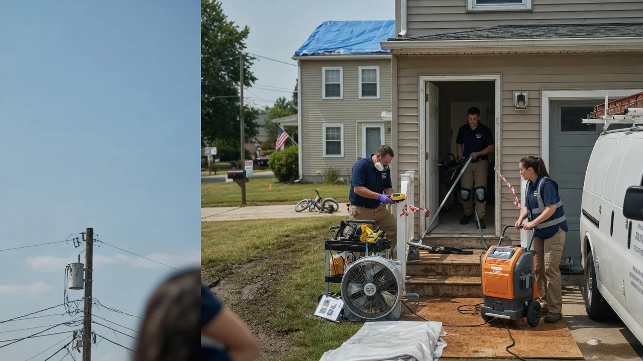 Water Damage Repair in Moundridge, KS near me